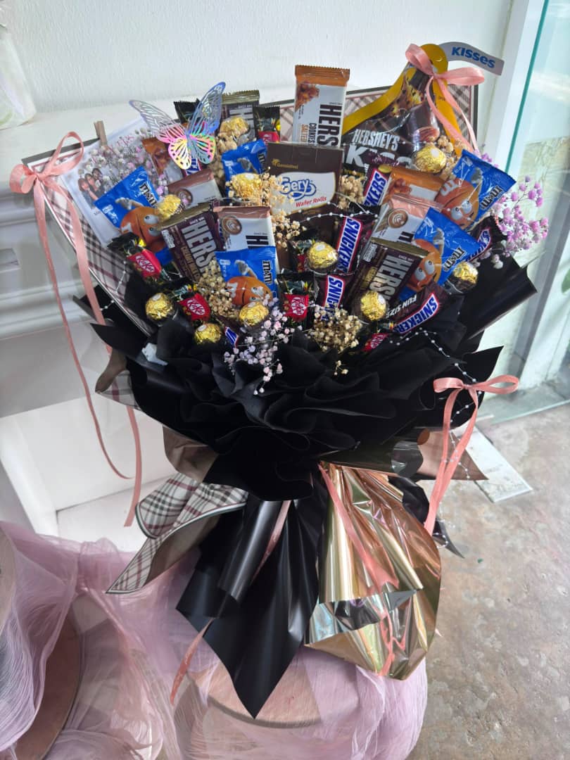 Chocolate Bouquet - Delivery in KL, PJ, Kuchai Lama, Sri Petaling, Bukit Jalil