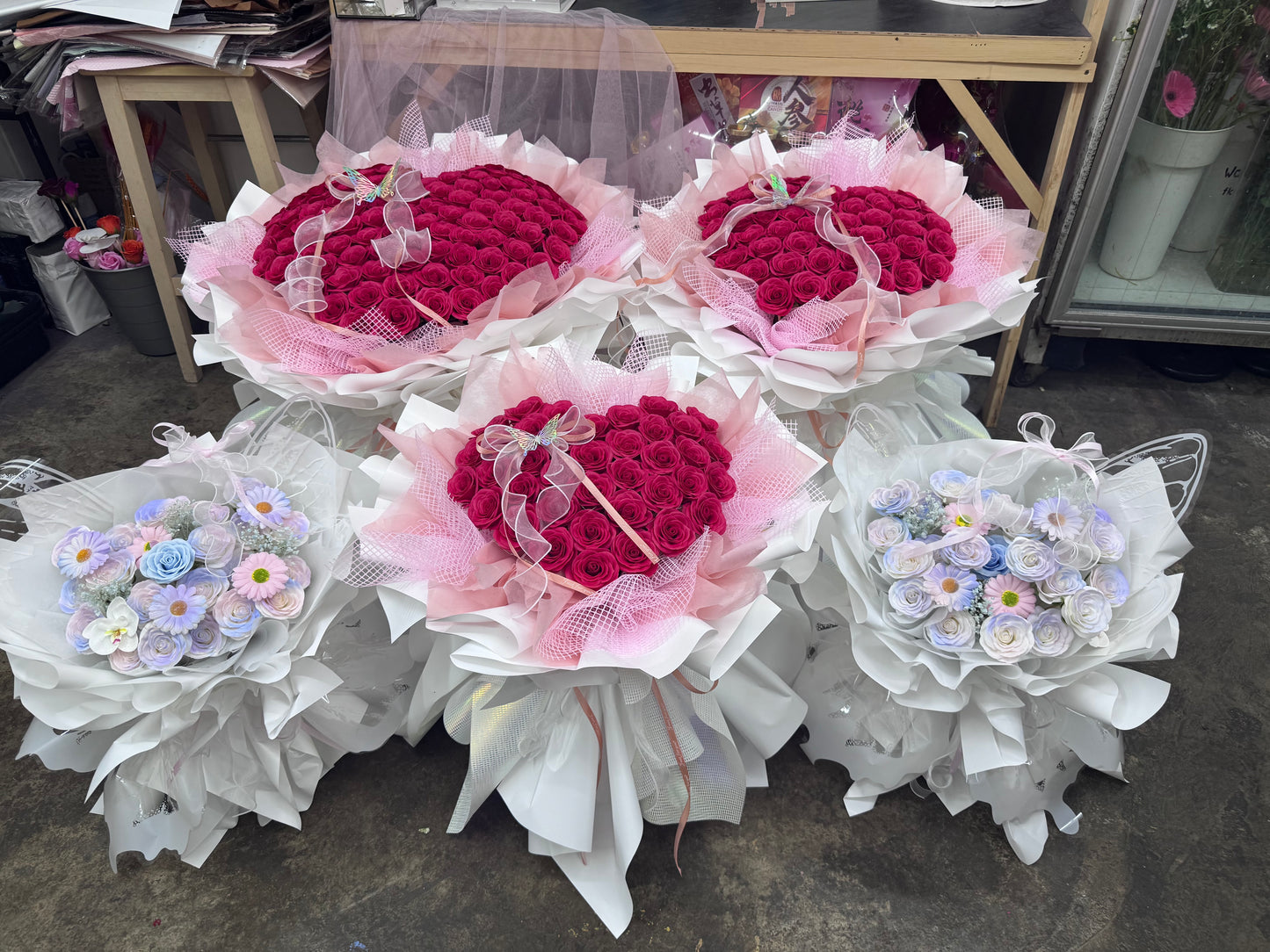 2025 Valentine Bouquet | Soap Flowers 香皂花 52 ｜V3