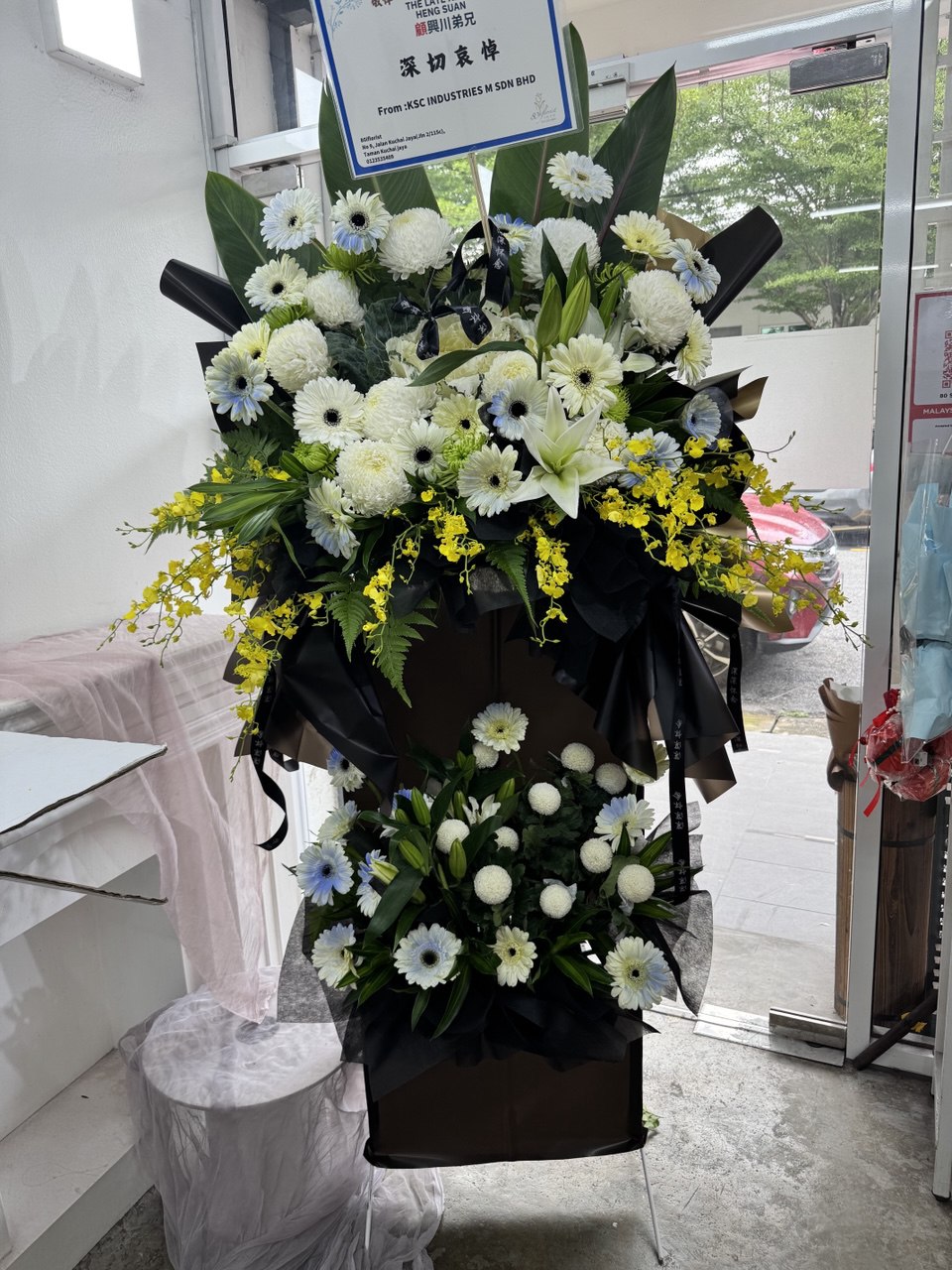 Funeral Flower Stand - Petaling Jaya (PJ)