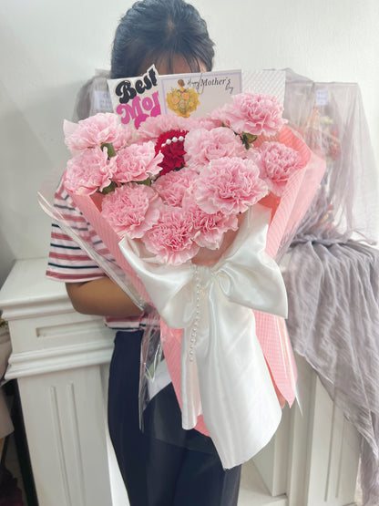 2025 Mother’s Day Gift Series | Carnation Bouquet KL