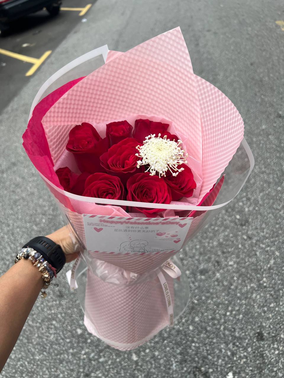 Roses Flower Bouquet - Subang SS15