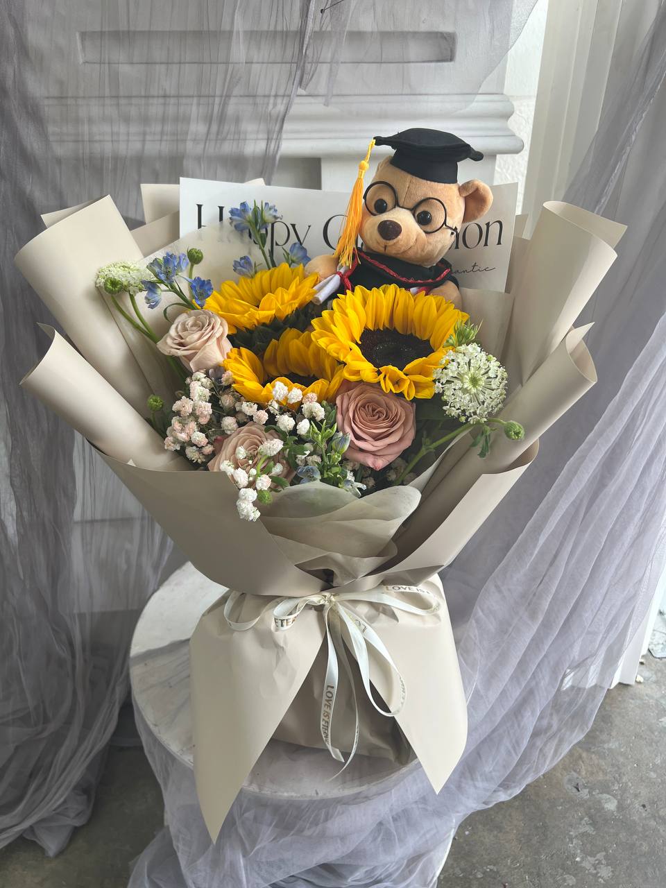 Graduation Bear Bouquet - Kota Damansara