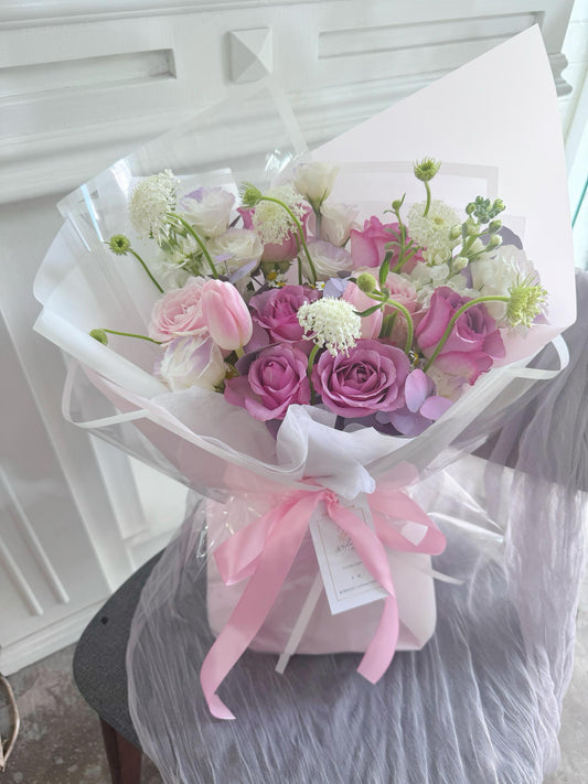 Flower Bouquet | Purple Love