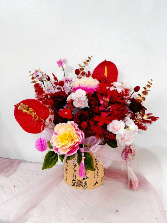 Chinese New Year Flower Bucket Delivery in PJ