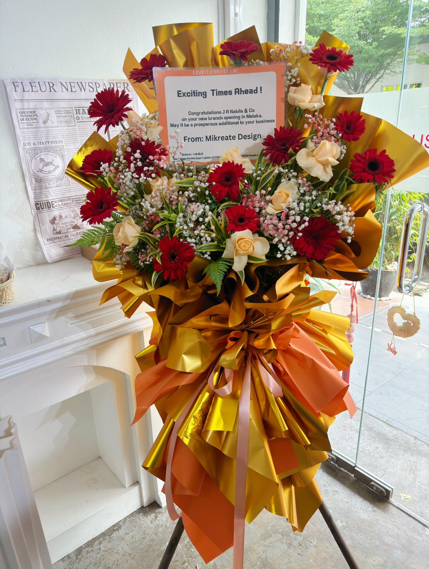 Puchong & Petaling Jaya - Grand Opening Flower and Ceremony Flower