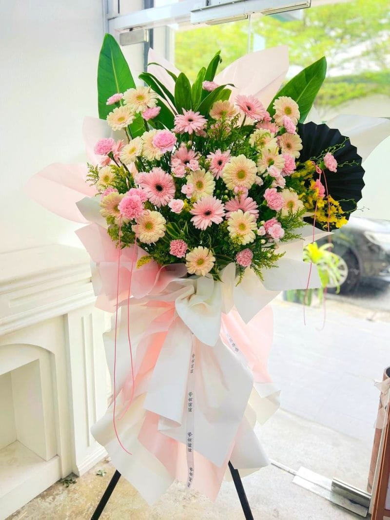 Condolence Flower Stand Delivery - Fairy Park Funeral Parlour Klang