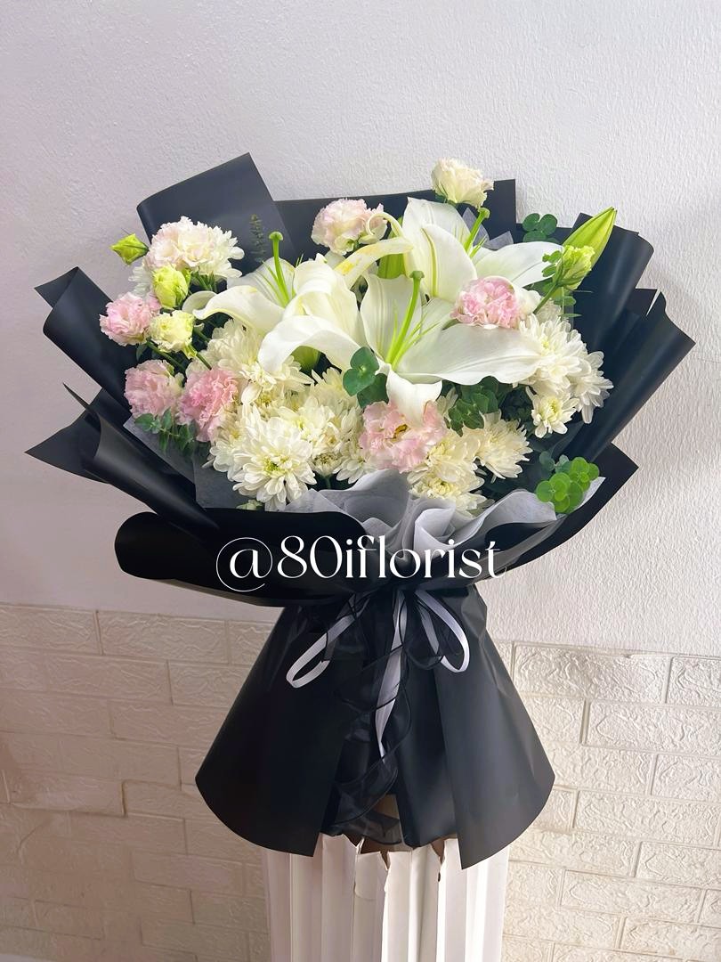 KL 丧礼白事花束 - 吉隆坡花店
