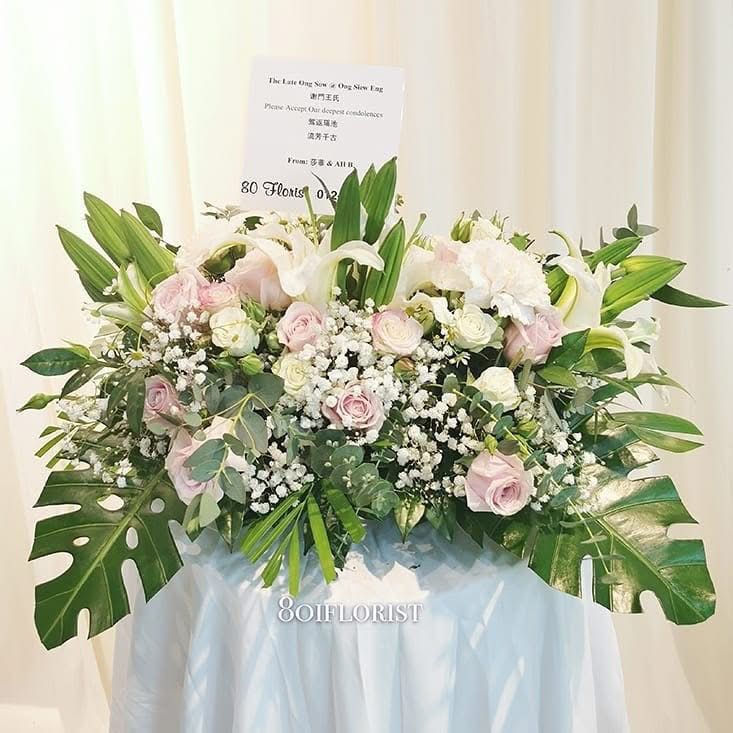 KL丧礼棺木花 - 吉隆坡花店