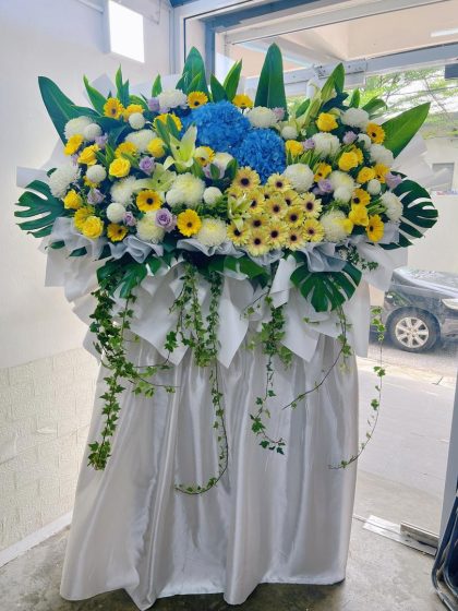 往生花箱系列 - Satin Box Condolence Flower Collection