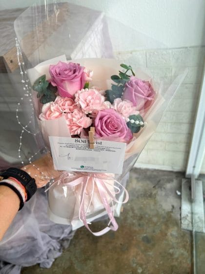 Fresh Rose Mixed Bouquet – RF36