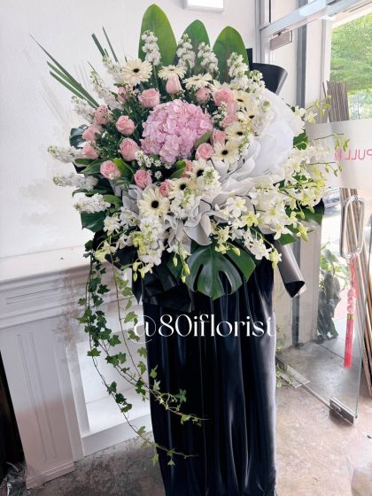 PJ Condolence Flower Stand - PJ Florist