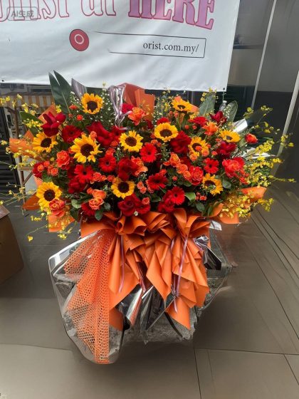 Double Happiness Flower Stand for Grand Opening – GF55