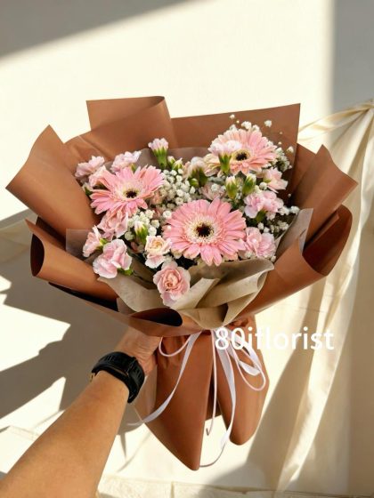 Pink Daisy Bouquet SFB02