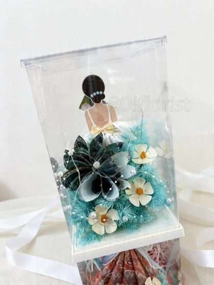 公主钱礼盒 Princess Money Bouquet Box - MB12 (Including RM250 Cash)