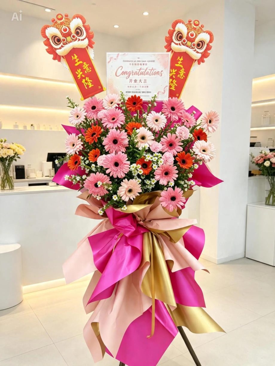 Grand Opening Flower Stand