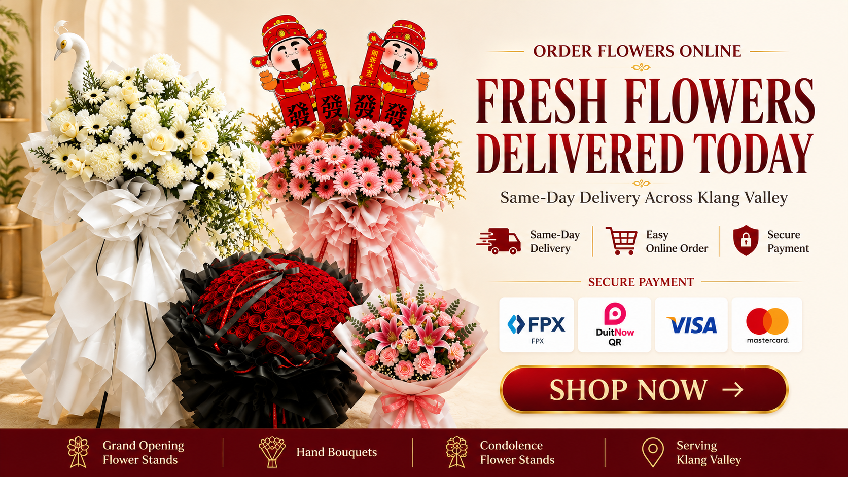 Best Online Florist in KL | Flower Bouquet Delivery KL& Selangor